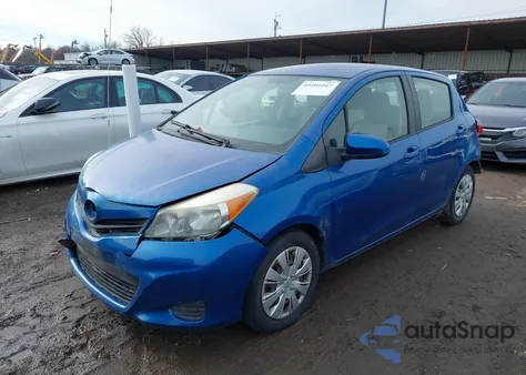 2012 Toyota Yaris Le from USA, damaged, VIN JTDKTUD37CD527915